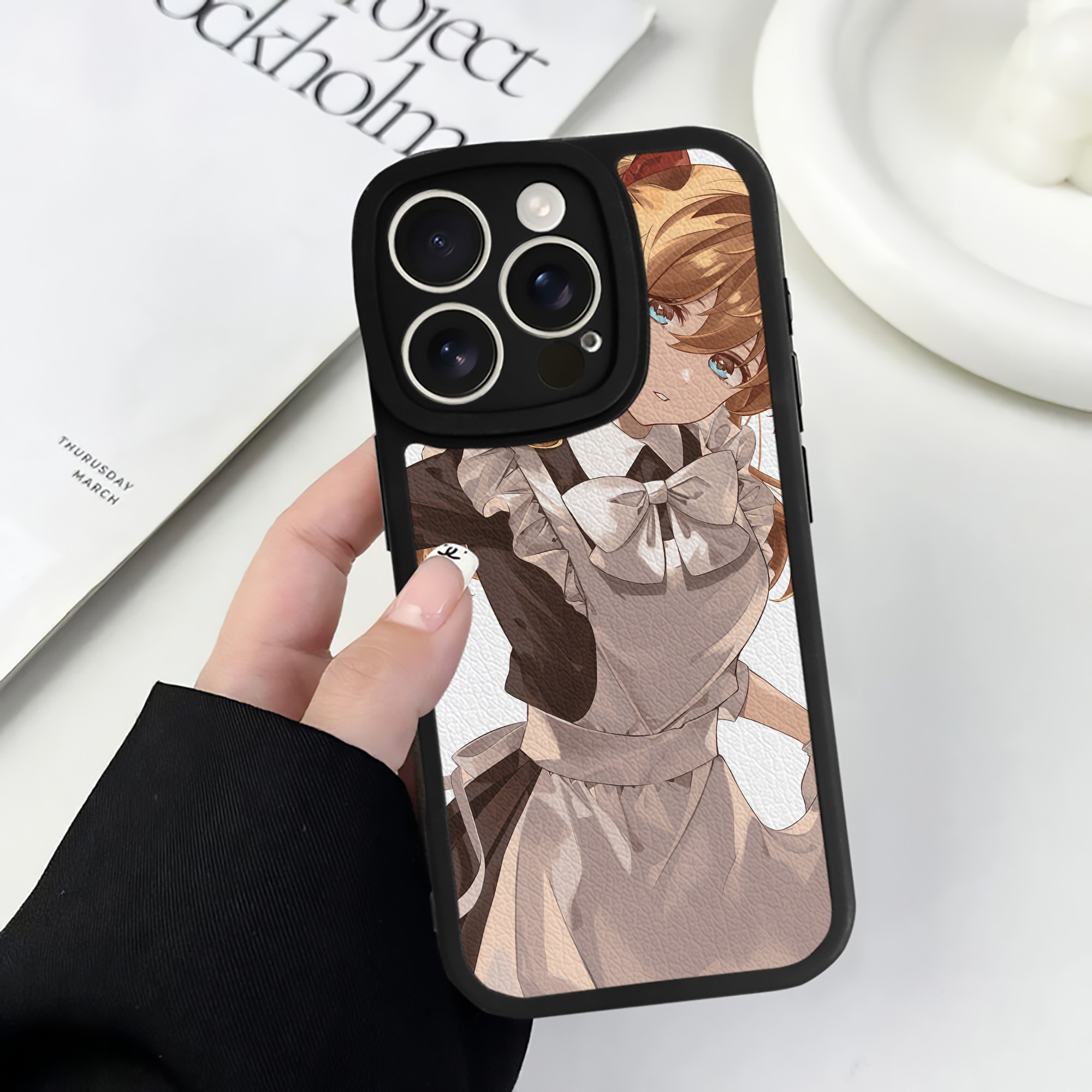 （画像用） EVA 新世紀エヴァンゲリオン 【iPhone 16シリーズ対応】シリコンスマホケース（レザー調） 材質：シリコン